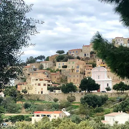 Corse - Lumio, Balagne Petite Maison Loft, Vue Imprenable Sur Le Golfe De Calvi Lumio (Corsica)