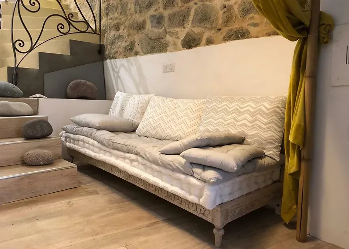 Corse - Lumio, Balagne Petite Maison Loft, Vue Imprenable Sur Le Golfe De Calvi * Lumio (Corsica)