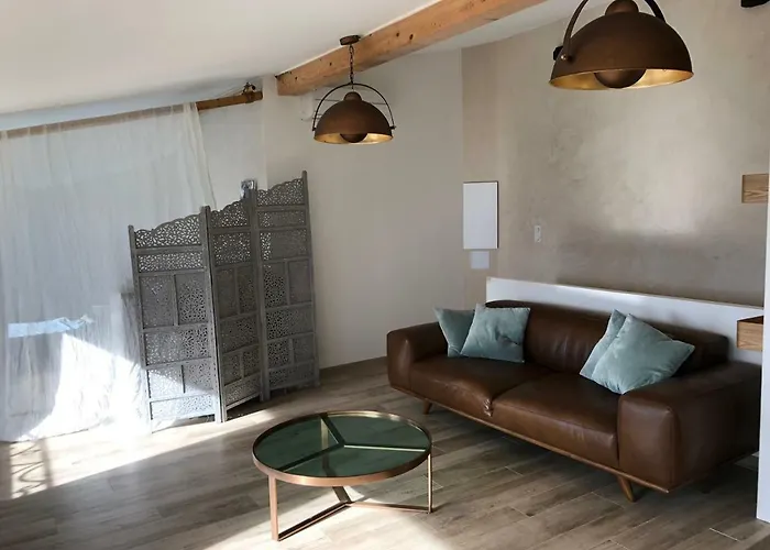 Corse - Lumio, Balagne Petite Maison Loft, Vue Imprenable Sur Le Golfe De Calvi Apartament